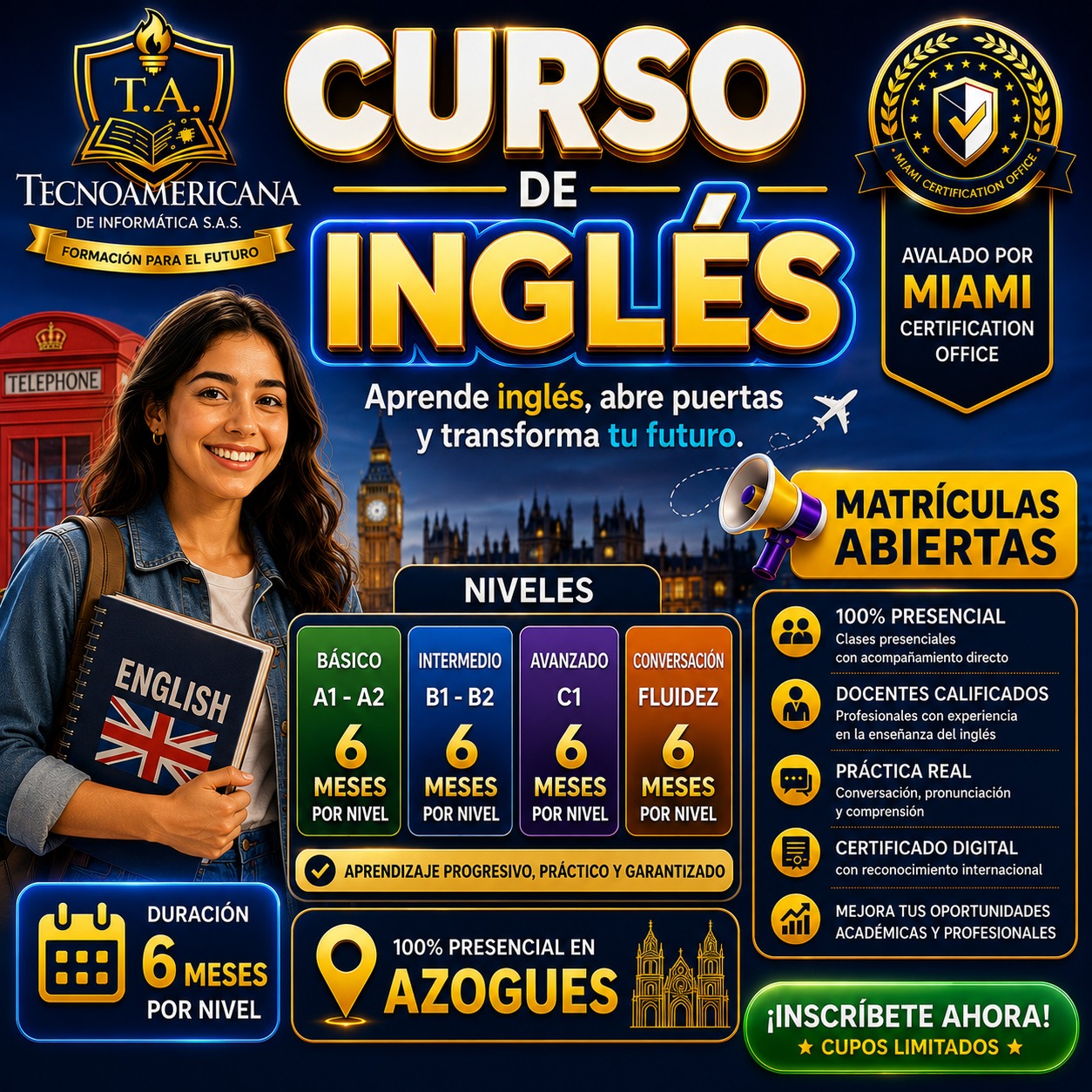 Flyer Wyoming English Center